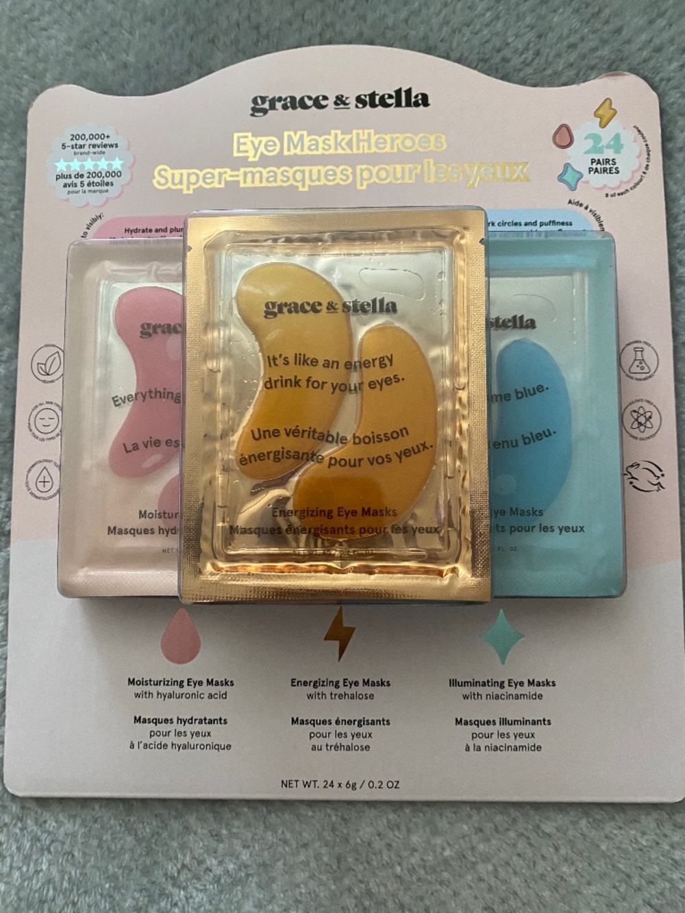 Grace & Stella Eye Mask Heroes Box